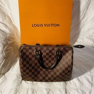 Louis Vuitton Speedy 30 Damier Ebene